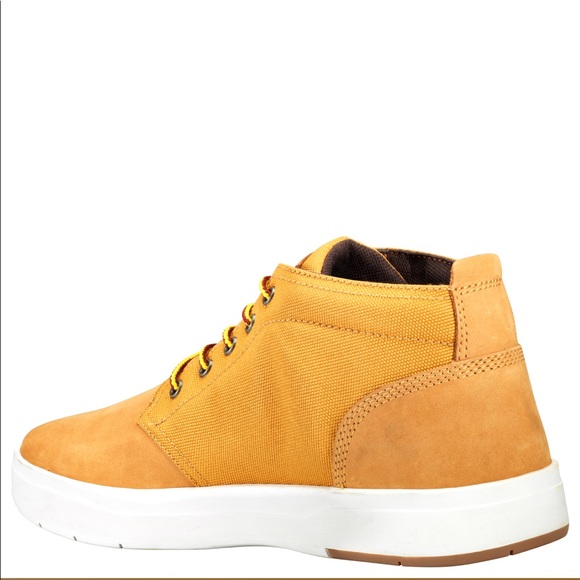 TIMBERLAND DAVIS SQUARE LEATHER AND FABRIC CHUKKA - Picture 5 of 5